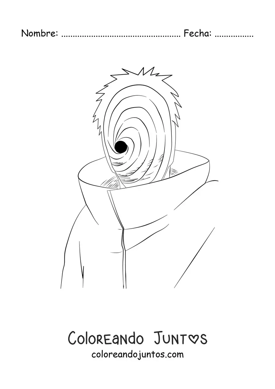 Obito Uchiha Coloreando Juntos