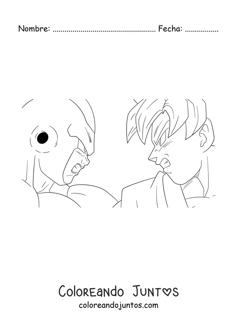 Goku vs Freezer | Coloreando Juntos