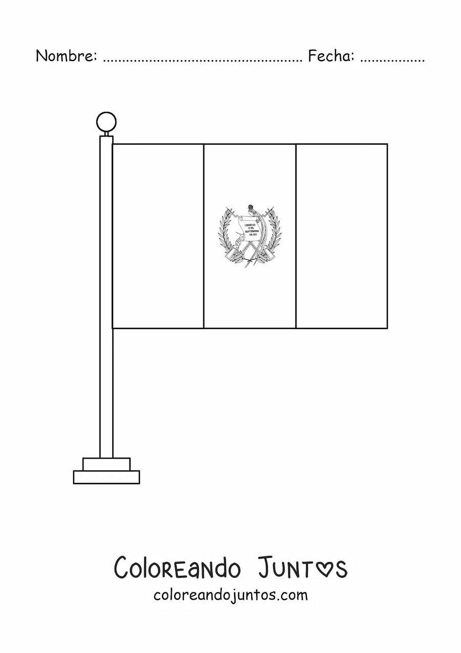 5220 Bandera De Guatemala En Un Asta.webp