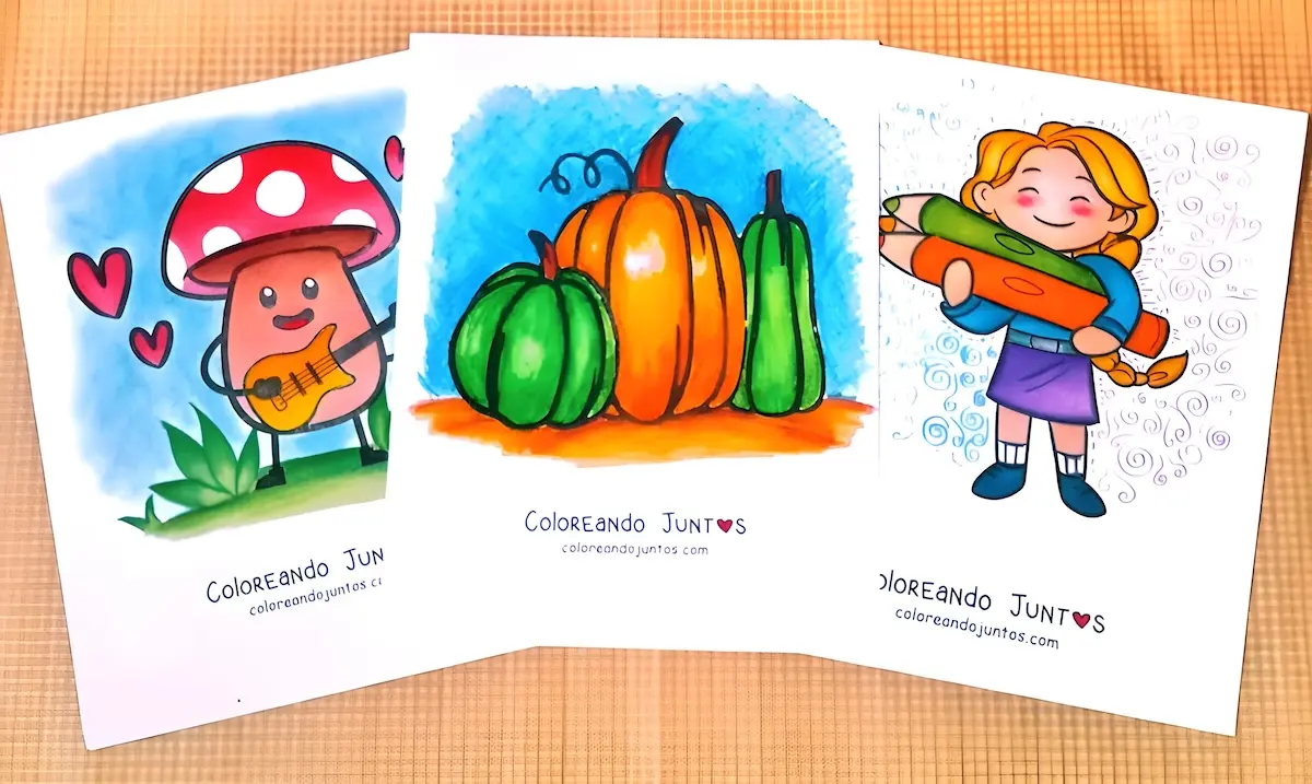 Técnicas para colorear dibujos - Coloreando Juntos