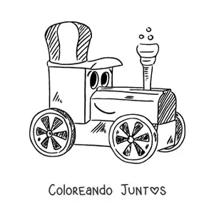 30 Dibujos de Trenes para Colorear ¡Gratis! | Coloreando Juntos