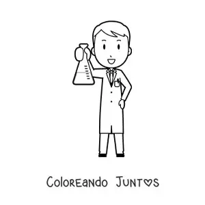 25 Dibujos de Científicos para Colorear ¡Gratis! | Coloreando Juntos