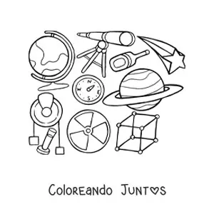150 Dibujos de Ciencia para Colorear ¡Gratis! | Coloreando Juntos