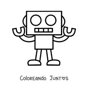 Comparación Disciplina prisión 40 Dibujos de Robots para Colorear ¡Gratis! | Coloreando Juntos