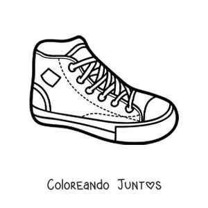 40 Dibujos de Zapatos para Colorear ¡Gratis! | Coloreando Juntos