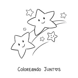 15 Dibujos de Estrellas para Colorear ¡Gratis! | Coloreando Juntos