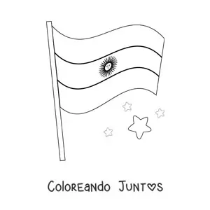 150 Dibujos de Banderas para Colorear ¡Gratis! | Coloreando Juntos
