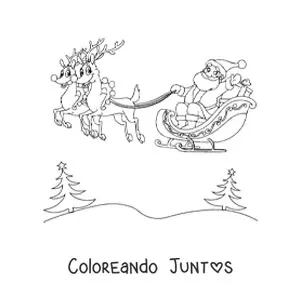 35 Dibujos de Santa Claus para Colorear ¡Gratis! | Coloreando Juntos