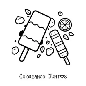 35 Dibujos de Helados para Colorear ¡Gratis! | Coloreando Juntos