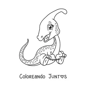45 Dibujos de Dinosaurios Bebés para Colorear ¡Gratis! | Coloreando Juntos