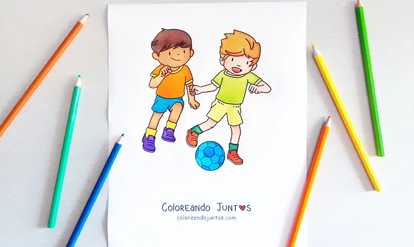25 Dibujos de Niños para Colorear ¡Gratis! Coloreando Juntos