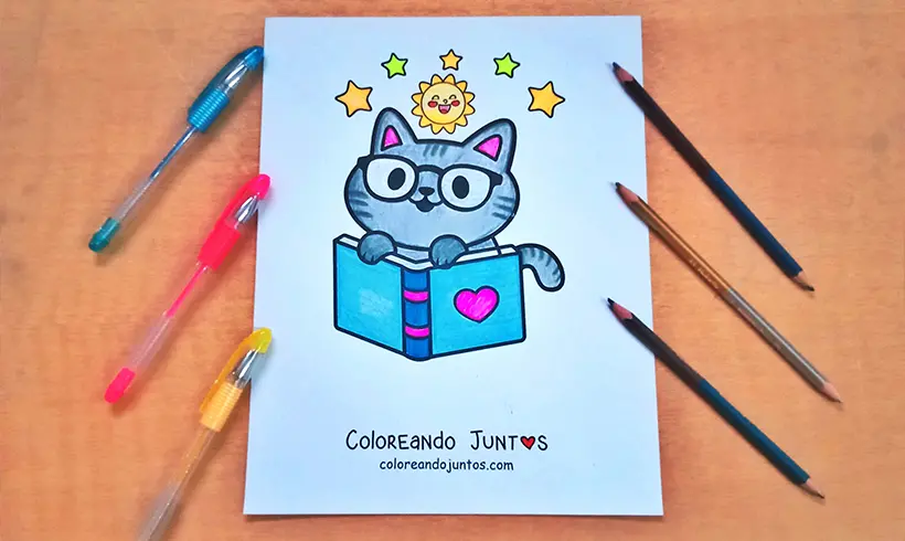 20 Dibujos de Libros para Colorear ¡Gratis! | Coloreando Juntos