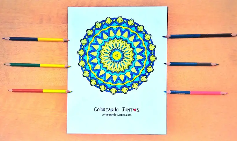 30 Dibujos de Mandalas para Adultos para Colorear ¡Gratis! | Coloreando  Juntos