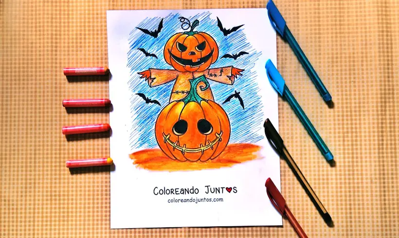 35 Dibujos de Monstruos de Halloween para Colorear ¡Gratis! | Coloreando  Juntos